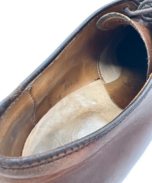 Alden（オールデン）Alden (オールデン) Vチップシューズ ブラウン サイズ:7 1/2の古着・服飾アイテム