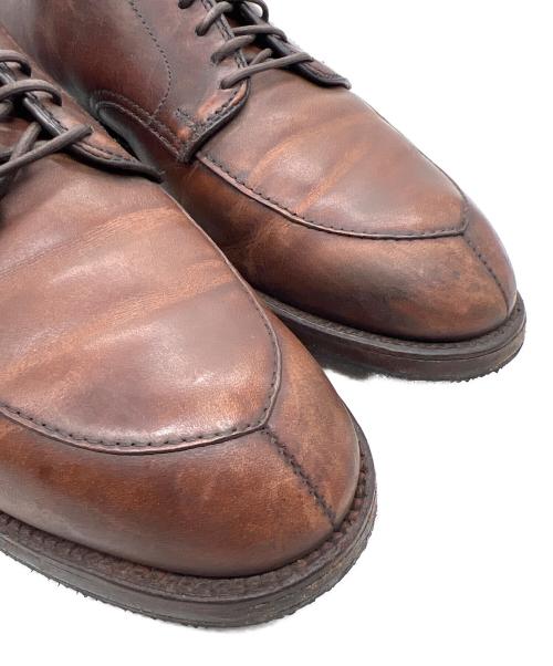 Alden（オールデン）Alden (オールデン) Vチップシューズ ブラウン サイズ:7 1/2の古着・服飾アイテム