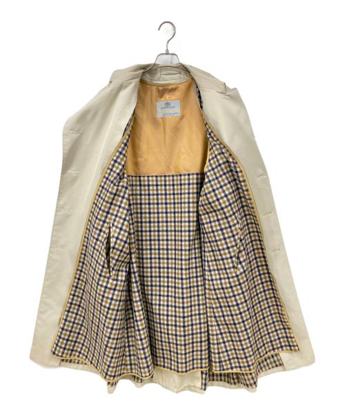 Aquascutum（アクアスキュータム）Aquascutum (アクアスキュータム) トレンチコート ベージュ サイズ:SIZE 40の古着・服飾アイテム