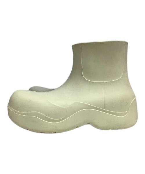 BOTTEGA VENETA（ボッテガベネタ）BOTTEGA VENETA (ボッテガベネタ) パドルブーツ アイボリー サイズ:42の古着・服飾アイテム