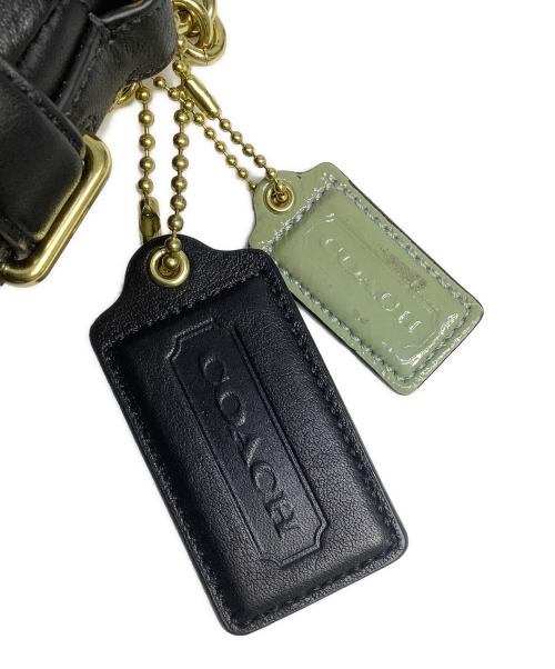 COACH（コーチ）COACH (コーチ) チェーンショルダーバッグ ブラックの古着・服飾アイテム
