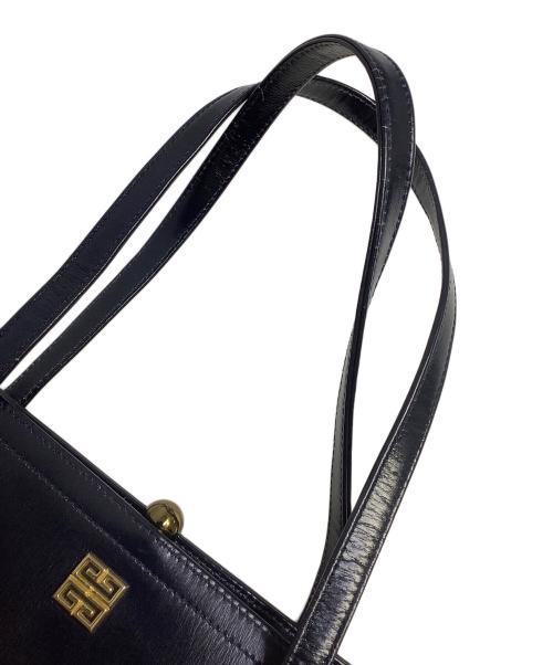 GIVENCHY（ジバンシィ）GIVENCHY (ジバンシィ) ハンドバッグ ネイビーの古着・服飾アイテム
