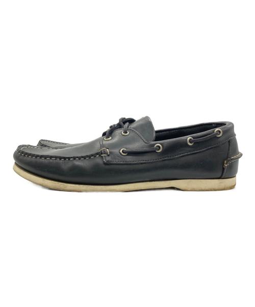 atlantic works（アトランティック ワークス）atlantic works (アトランティック ワークス) デッキシューズ ブラック サイズ:9Dの古着・服飾アイテム
