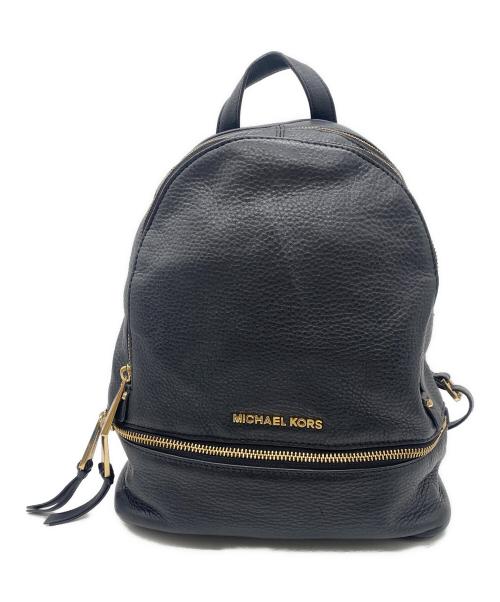 MICHAEL KORS（マイケルコース）MICHAEL KORS (マイケルコース) リュック ブラックの古着・服飾アイテム