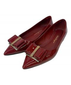 SAINT LAURENT PARIS ビジネス・ドレスシューズ 29cm 赤 【古着】【中古】【送料無料】 中古・古着通販】Yves Saint Laurent (イヴサンローラン) メダリオン