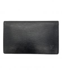 LOUIS VUITTON（ルイ ヴィトン）の古着「札入れ/エピ」｜ブラック