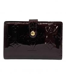 LOUIS VUITTON（ルイ ヴィトン）の古着「2つ折り財布/ヴェルニ・ヴィエノワ・ルージュ」