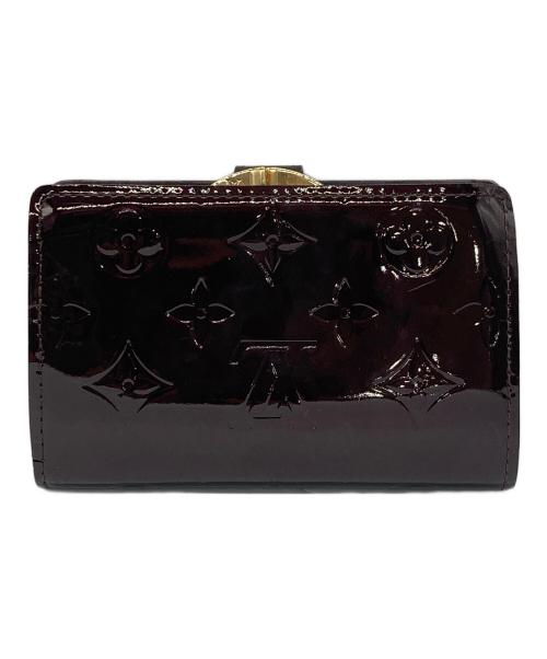 LOUIS VUITTON（ルイ ヴィトン）LOUIS VUITTON (ルイ ヴィトン) 2つ折り財布/ヴェルニ・ヴィエノワ・ルージュの古着・服飾アイテム
