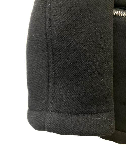 ARMANI JEANS（アルマーニジーンズ）ARMANI JEANS (アルマーニジーンズ) Pコート ブラック サイズ:44の古着・服飾アイテム