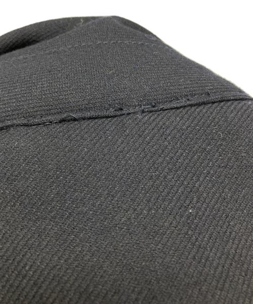 ARMANI JEANS（アルマーニジーンズ）ARMANI JEANS (アルマーニジーンズ) Pコート ブラック サイズ:44の古着・服飾アイテム