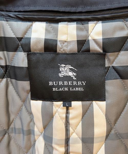 BURBERRY BLACK LABEL（バーバリーブラックレーベル）BURBERRY BLACK LABEL (バーバリーブラックレーベル) ライナー付トレンチコート ブラック サイズ:Lの古着・服飾アイテム