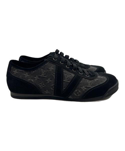 LOUIS VUITTON（ルイ ヴィトン）LOUIS VUITTON (ルイ ヴィトン) モノグラムスニーカー ブラック サイズ:5 1/2の古着・服飾アイテム