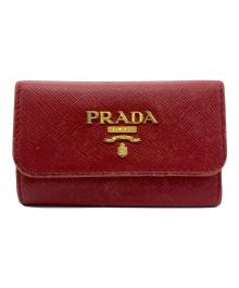 PRADA（プラダ）の古着「6連キーケース」｜レッド