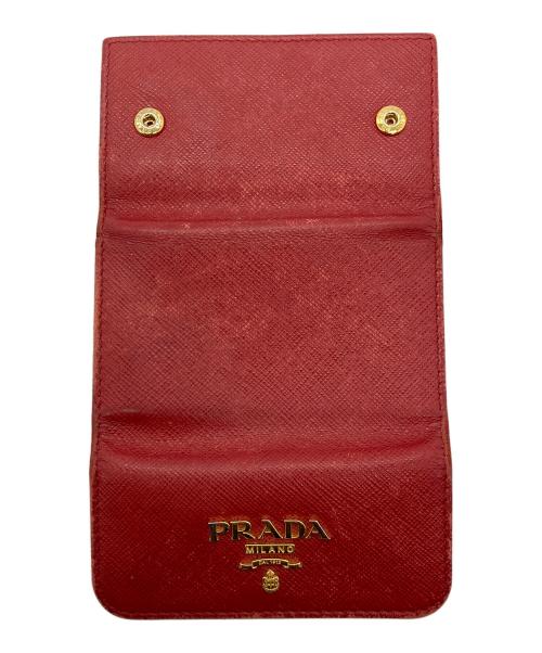 PRADA（プラダ）PRADA (プラダ) 6連キーケース レッドの古着・服飾アイテム