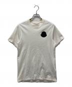 MONCLERモンクレール）の古着「半袖Tシャツ」｜ホワイト