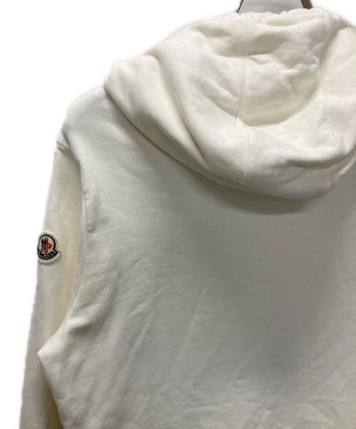 MONCLER（モンクレール）MONCLER (モンクレール) FELPA CON CAPPUCCIO ホワイト サイズ:Sの古着・服飾アイテム