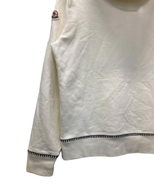 MONCLER（モンクレール）MONCLER (モンクレール) FELPA CON CAPPUCCIO ホワイト サイズ:Sの古着・服飾アイテム