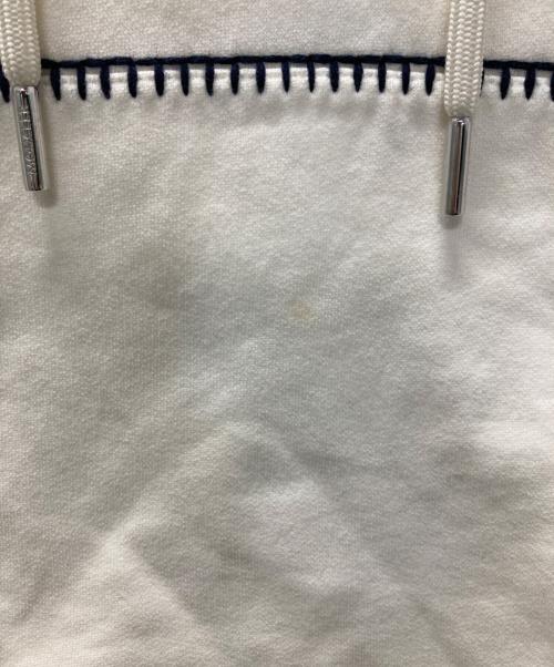 MONCLER（モンクレール）MONCLER (モンクレール) FELPA CON CAPPUCCIO ホワイト サイズ:Sの古着・服飾アイテム
