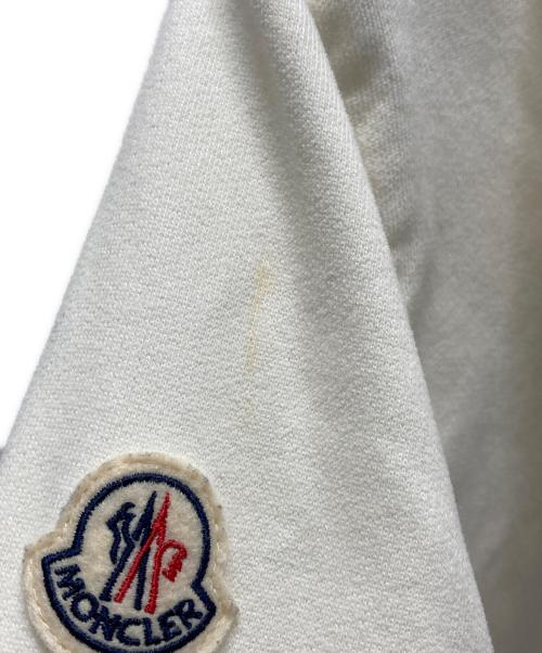 MONCLER（モンクレール）MONCLER (モンクレール) FELPA CON CAPPUCCIO ホワイト サイズ:Sの古着・服飾アイテム