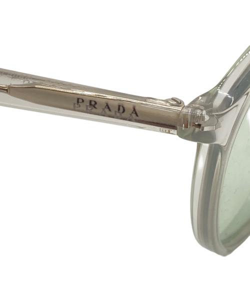 PRADA（プラダ）PRADA (プラダ) サングラス ライトグリーン サイズ:51□20の古着・服飾アイテム