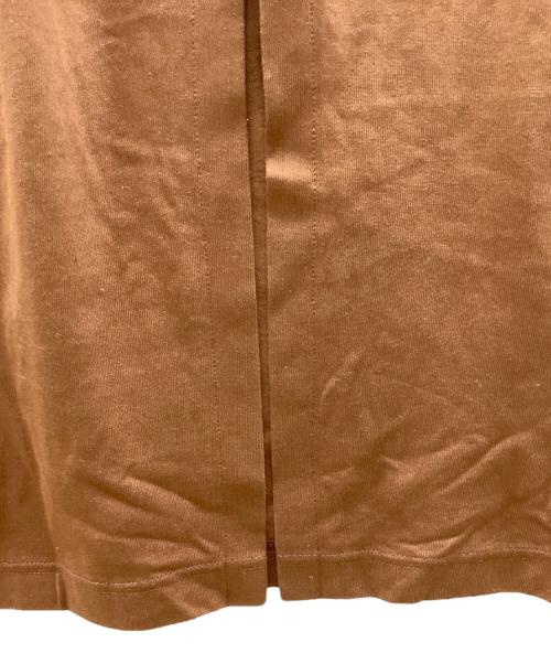 Mame Kurogouchi（マメクロゴウチ）mame kurogouchi (マメクロゴウチ) Cotton Jersey Dress ブラウン サイズ:1の古着・服飾アイテム