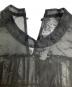 Ameri VINTAGE (アメリヴィンテージ) RUBBER PAINT ART SHEER DRESS ブラック サイズ:M：10000円