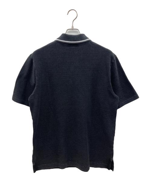 LACOSTE（ラコステ）LACOSTE (ラコステ) ポロシャツ チャコールグレー サイズ:Sの古着・服飾アイテム