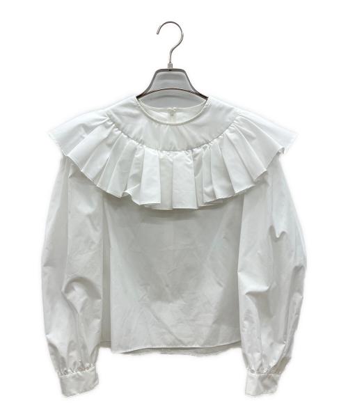 OHGA（オオガ）OHGA (オオガ) ピエロブラウス ホワイト サイズ:Fの古着・服飾アイテム