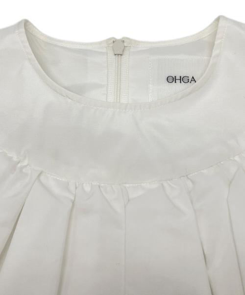 OHGA（オオガ）OHGA (オオガ) ピエロブラウス ホワイト サイズ:Fの古着・服飾アイテム