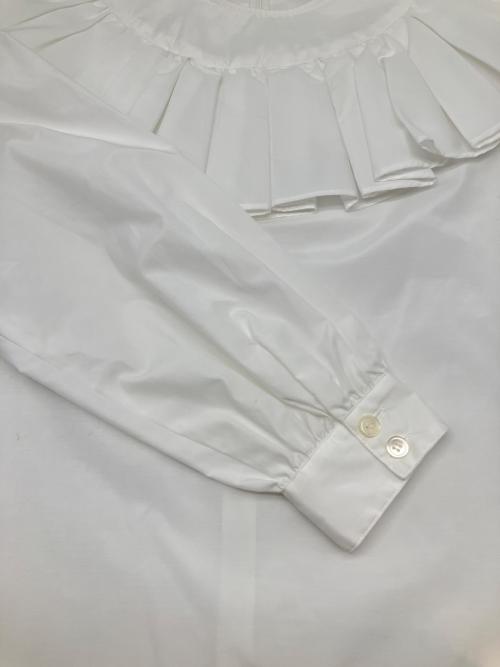 OHGA（オオガ）OHGA (オオガ) ピエロブラウス ホワイト サイズ:Fの古着・服飾アイテム