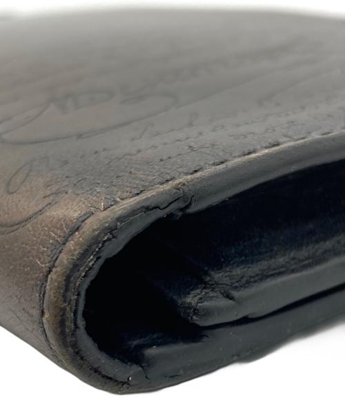 Berluti（ベルルッティ）Berluti (ベルルッティ) 二つ折り長財布/カリグラフィ ブラウンの古着・服飾アイテム
