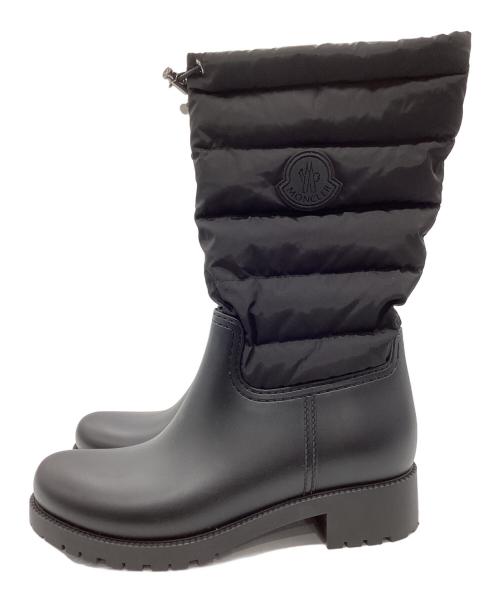 MONCLER（モンクレール）MONCLER (モンクレール) ダウンブーツ/Ginette ブラック サイズ:37の古着・服飾アイテム