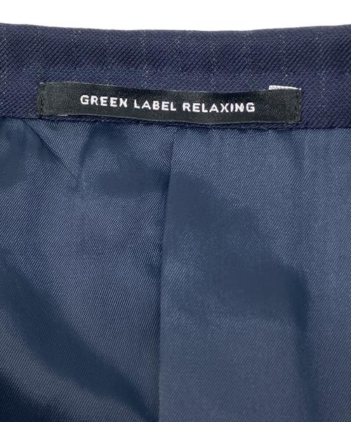 green label relaxing（グリーンレーベルリラクシング）green label relaxing (グリーンレーベルリラクシング) セットアップスーツ ネイビー サイズ:スーツ(42)/パンツ(72)の古着・服飾アイテム