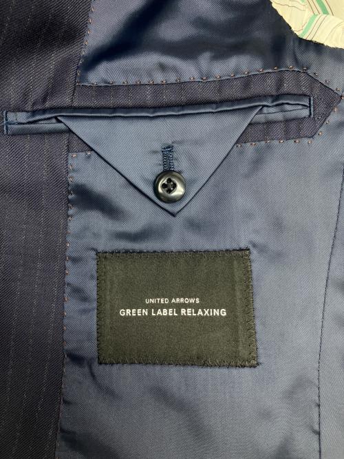 green label relaxing（グリーンレーベルリラクシング）green label relaxing (グリーンレーベルリラクシング) セットアップスーツ ネイビー サイズ:スーツ(42)/パンツ(72)の古着・服飾アイテム