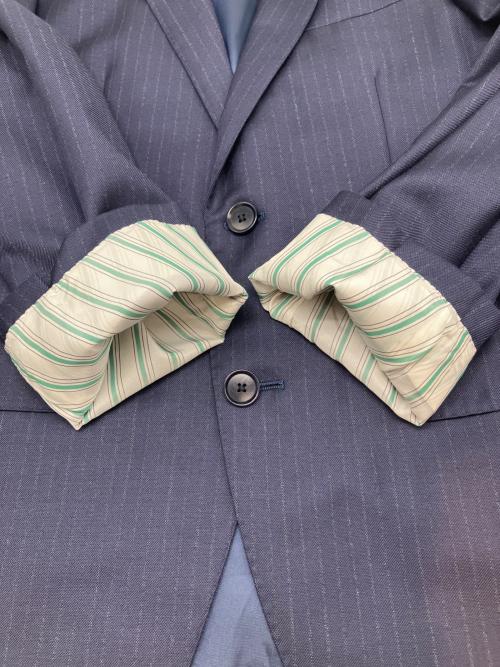 green label relaxing（グリーンレーベルリラクシング）green label relaxing (グリーンレーベルリラクシング) セットアップスーツ ネイビー サイズ:スーツ(42)/パンツ(72)の古着・服飾アイテム