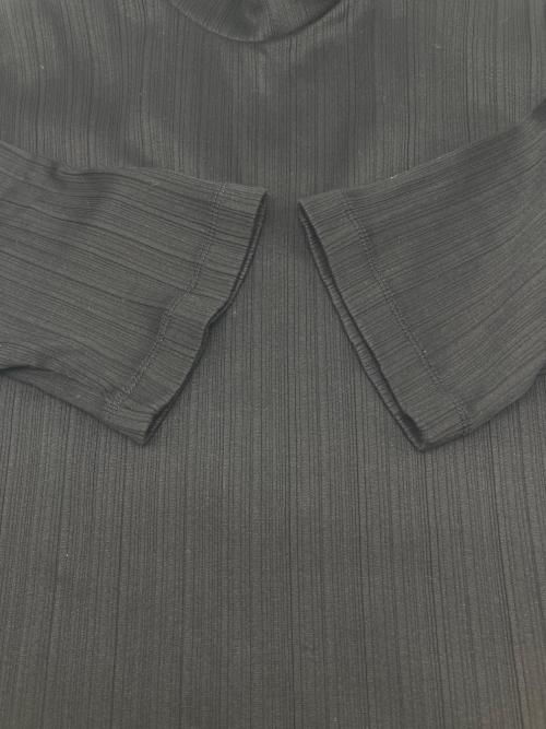 Mame Kurogouchi（マメクロゴウチ）Mame Kurogouchi (マメクロゴウチ) Random Ribbed Cotton Dress ブラック サイズ:2の古着・服飾アイテム