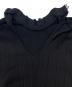 中古・古着 Mame Kurogouchi (マメクロゴウチ) Random Ribbed Cotton Dress ブラック サイズ:2：10000円