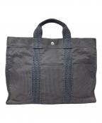 HERMESエルメス）の古着「トートバッグ」｜グレー