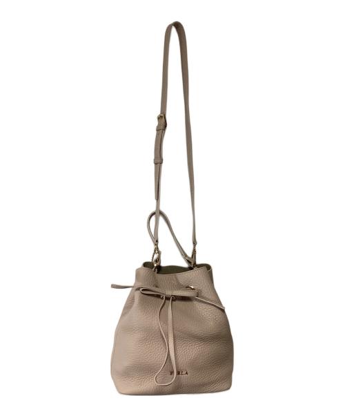 FURLA（フルラ）FURLA (フルラ) コンスタンザハンドバッグ ライトグレーの古着・服飾アイテム