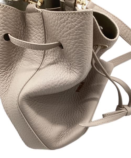 FURLA（フルラ）FURLA (フルラ) コンスタンザハンドバッグ ライトグレーの古着・服飾アイテム
