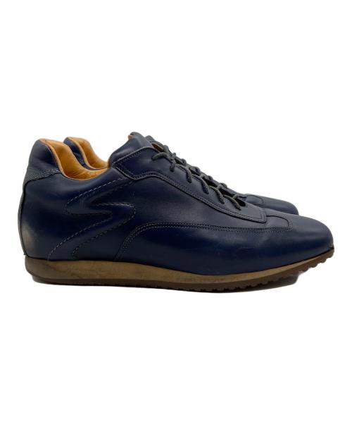 Santoni（サントーニ）Santoni (サントーニ) レザーシューズ ブルー サイズ:SIZE 6 1/2の古着・服飾アイテム