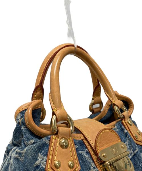 LOUIS VUITTON（ルイ ヴィトン）LOUIS VUITTON (ルイ ヴィトン) モノグラム・デニム プリーティ ハンドバッグ インディゴの古着・服飾アイテム