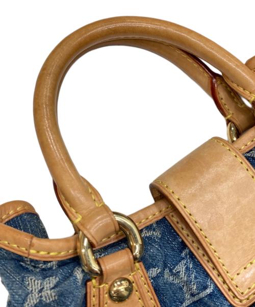 LOUIS VUITTON（ルイ ヴィトン）LOUIS VUITTON (ルイ ヴィトン) モノグラム・デニム プリーティ ハンドバッグ インディゴの古着・服飾アイテム