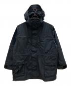 WILD THINGSワイルドシングス）の古着「Tactical Rip Coat」｜ブラック