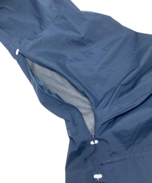 and wander（アンドワンダー）and wander (アンドワンダー) light rain jacket ネイビー サイズ:4の古着・服飾アイテム