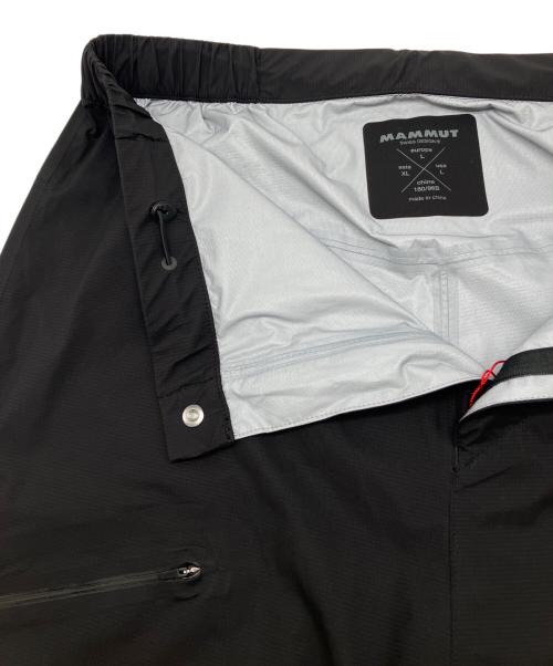 MAMMUT（マムート）MAMMUT (マムート) Masao Light HS Pants AF ブラック サイズ:XLの古着・服飾アイテム