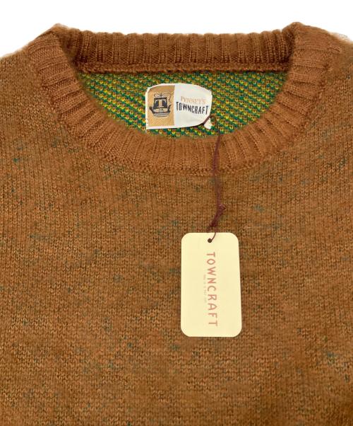 PENNEY`S TOWN CRAFT（ペニーズ タウンクラフト）PENNEY`S TOWN CRAFT (ペニーズ タウンクラフト) ニット ブラウン サイズ:L 未使用品の古着・服飾アイテム