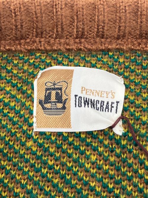 PENNEY`S TOWN CRAFT（ペニーズ タウンクラフト）PENNEY`S TOWN CRAFT (ペニーズ タウンクラフト) ニット ブラウン サイズ:L 未使用品の古着・服飾アイテム
