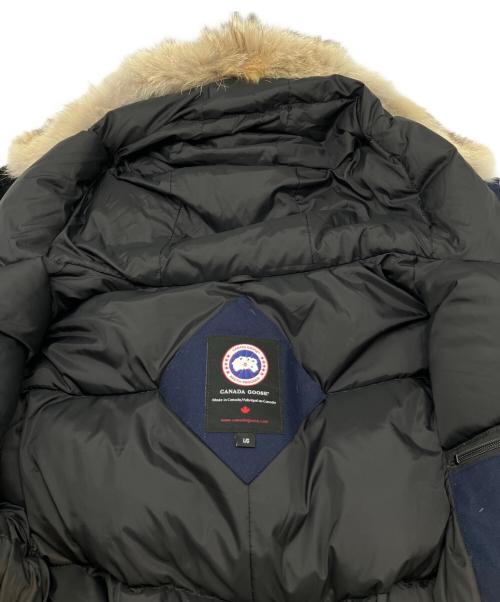 CANADA GOOSE（カナダグース）CANADA GOOSE (カナダグース) ダウンジャケット ネイビー サイズ:Lの古着・服飾アイテム