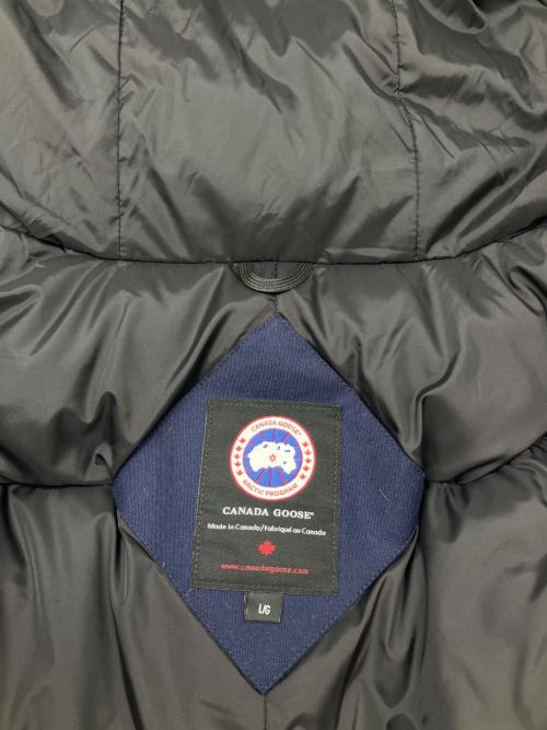 CANADA GOOSE（カナダグース）CANADA GOOSE (カナダグース) ダウンジャケット ネイビー サイズ:Lの古着・服飾アイテム